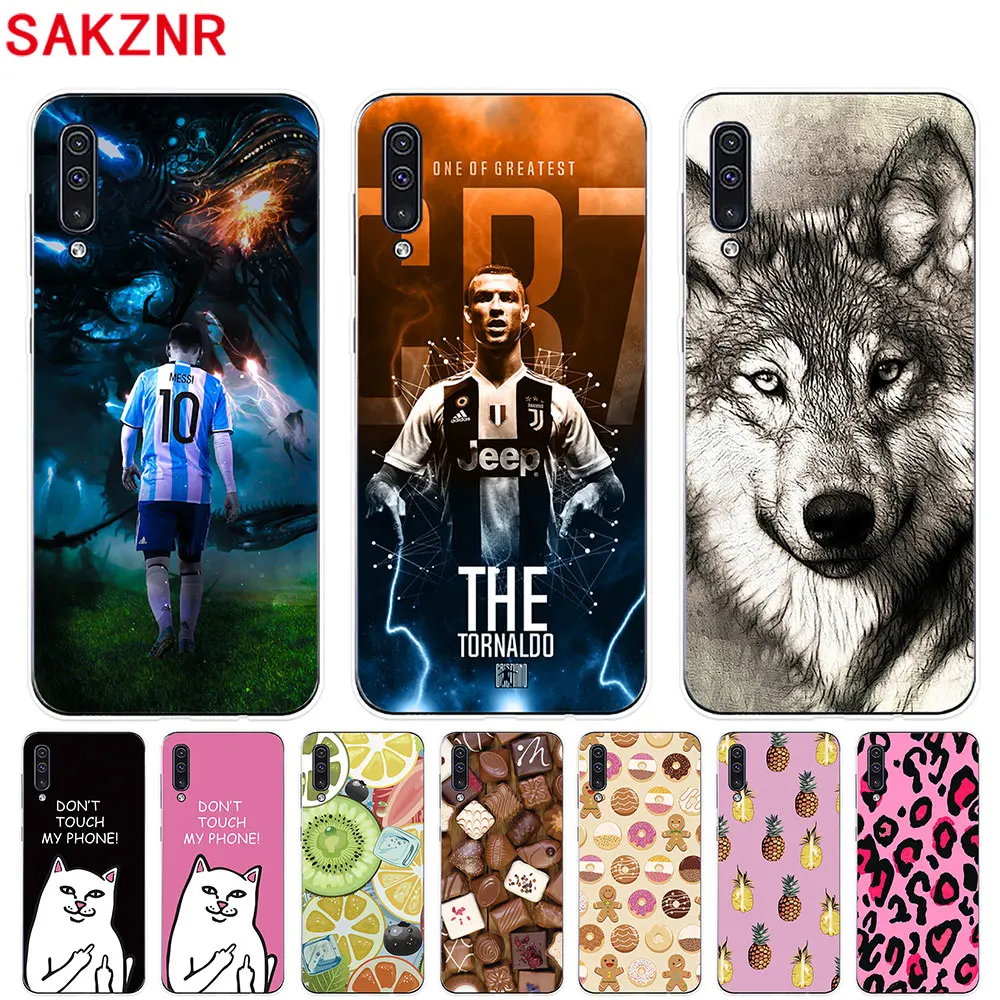 Case for Samsung Galaxy A50 Cover Silicone Soft Shell Couqe |