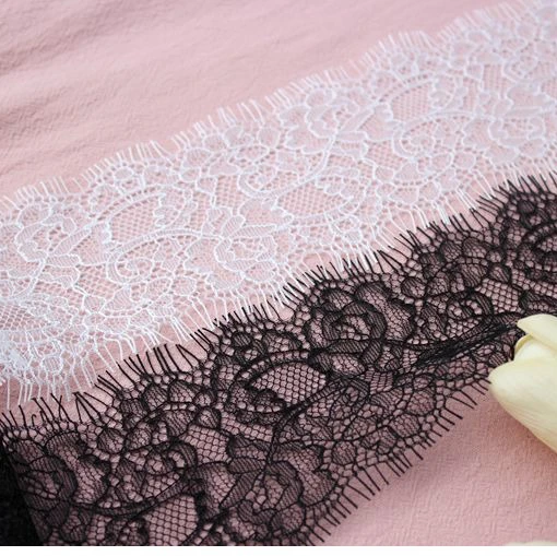 LASUI wide6 8 см * 3 м/1 лот Высокое качество французская кружевная ткань с двойными