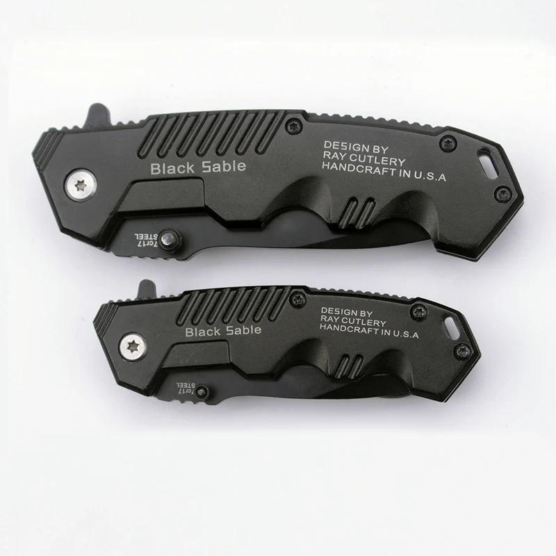 CS COLD стальной складной нож черный заточенный Karambit тактический карманный для