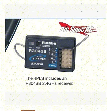 4-канальный телеметрический приемник Futaba R304SB FHSS FUTR304SB | Игрушки и хобби