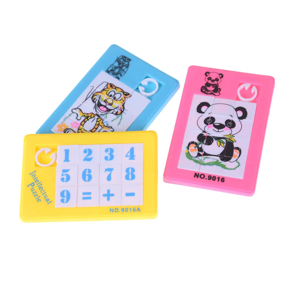 

plastic Building children's numbers cute animals educational jigsaw puzzle toys puzzles gift Game style educational toys