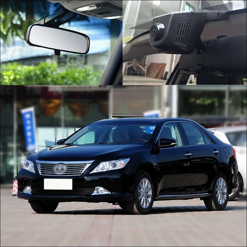 Видеорегистратор BigBigRoad для Toyota Camry Reiz Levin Yaris Verso EZ Etios Liva Previa Esti-ma Автомобильный