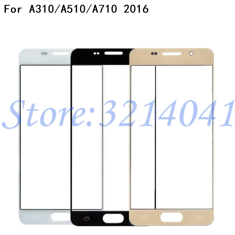 Сенсорная панель экрана для замены Samsung Galaxy A3 A5 A7 2016 A310 A510 A710 LCD передняя внешняя