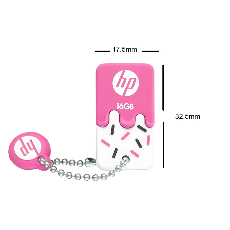 Оригинальный hp USB флэш диск 32 ГБ флеш накопитель 64 com X178b 16 Гб мультфильм Cle usb мини
