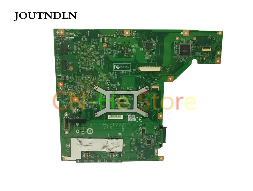 JOUTNDLN для MSI CR670 Материнская плата ноутбука MS 16G01 16G0 REV 1 0 DDR3 W/ HD 6470 м GPU 100%