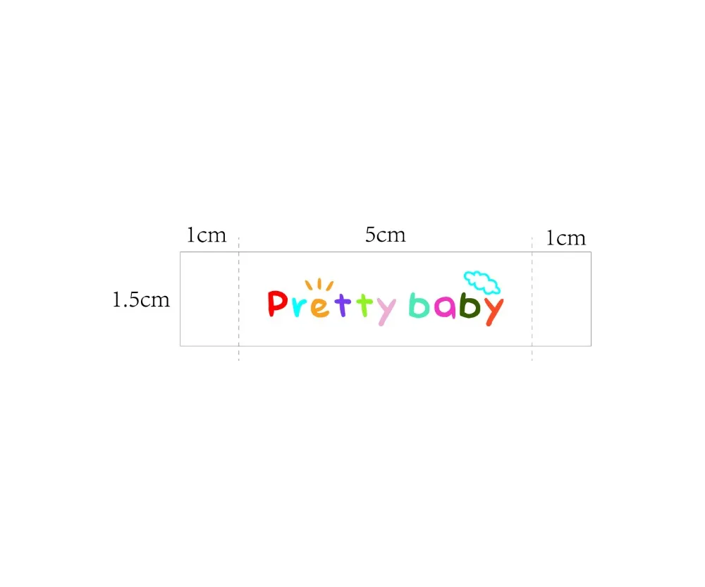 Custom Sewing label Handmade Tags kids Name Labels Cotton Ribbon labels Logo Labels(MD0024) | Дом и сад