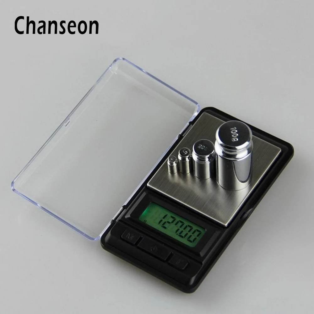 Chanseon 200 г x 0 01 мини точные цифровые карманные весы для золота Bijoux Алмазные Весы