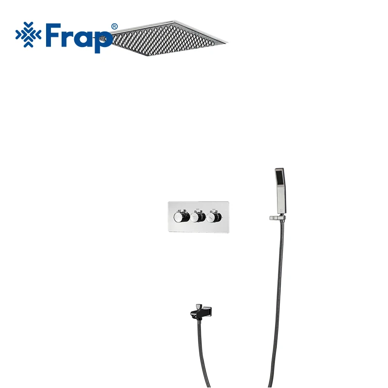 Смеситель для душа Frap с термостатическим датчиком смеситель раковины и водопада