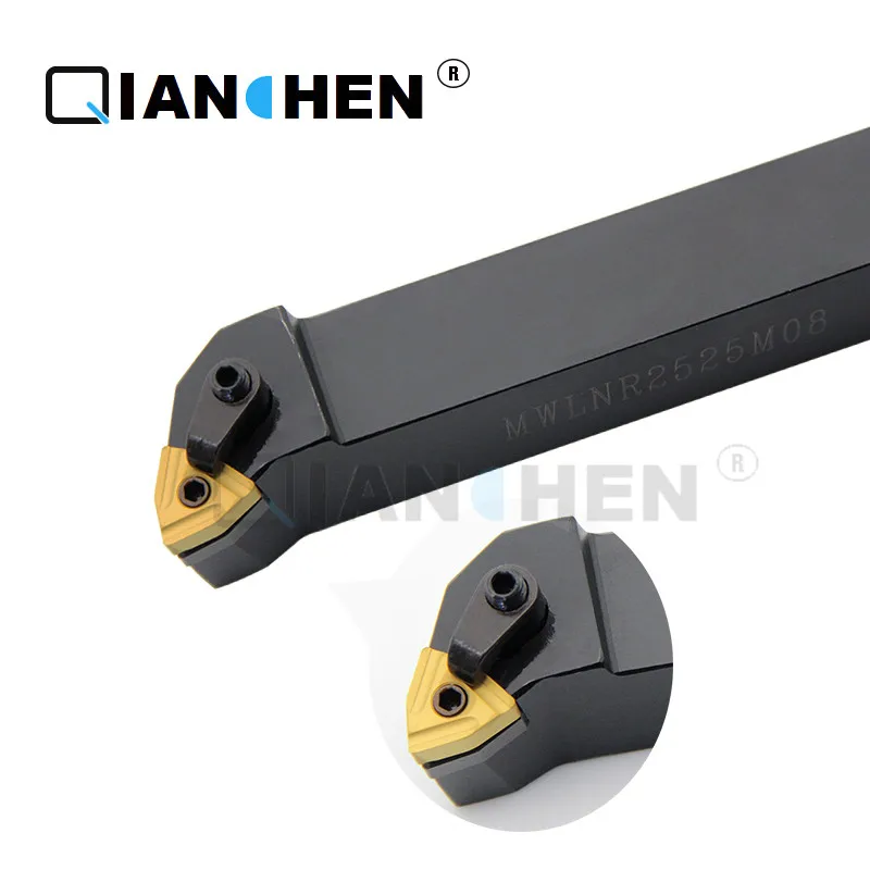 MWLNL/R 2525M06 2525M08M-type CNC lathe cutting tool external rest WNMG0604/0804insert Cylindrical bar | Инструменты