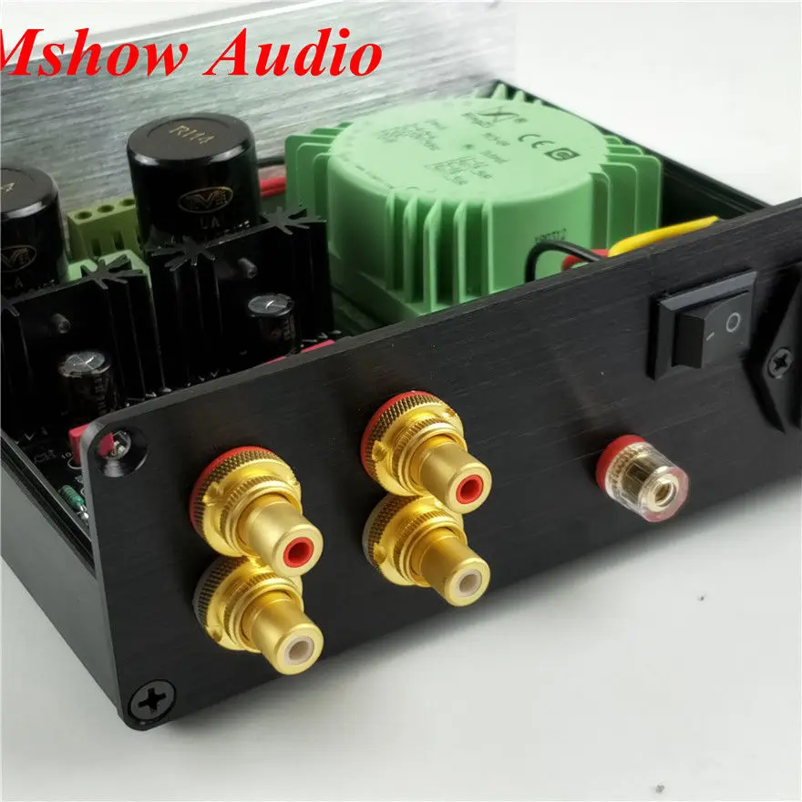 Новый HIFI аудио двойной цепи поворотные столы мм/MC готовые усилители домашние для