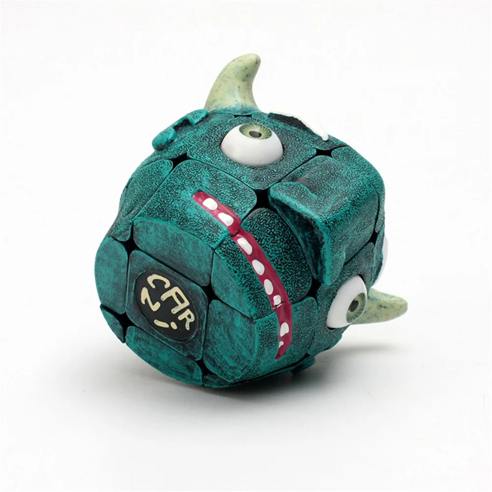 Интеллектуальный Магический кубик головоломка 3D Carni Chaak Ox head Новинка день всех