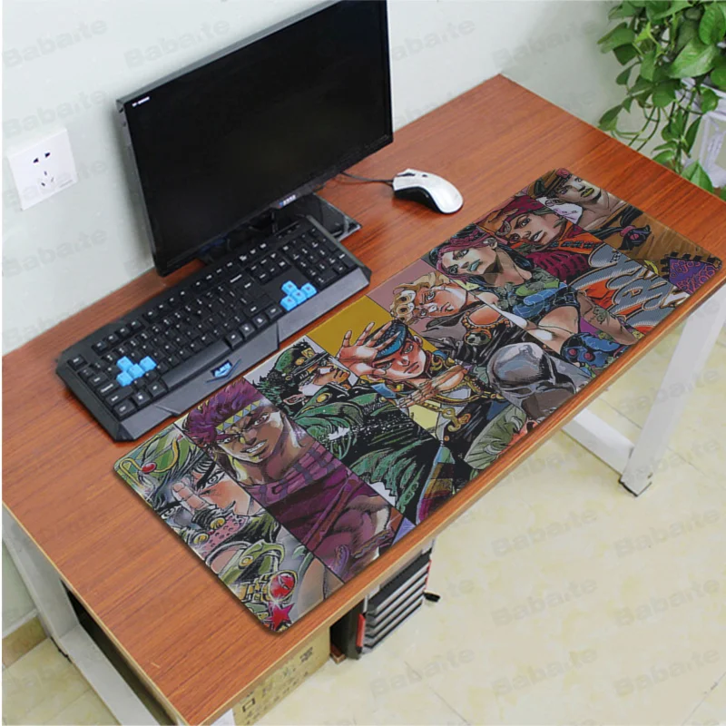 Babaite Custom Skin JoJo's wonderful adventure игровой коврик для мыши с закругленными краями