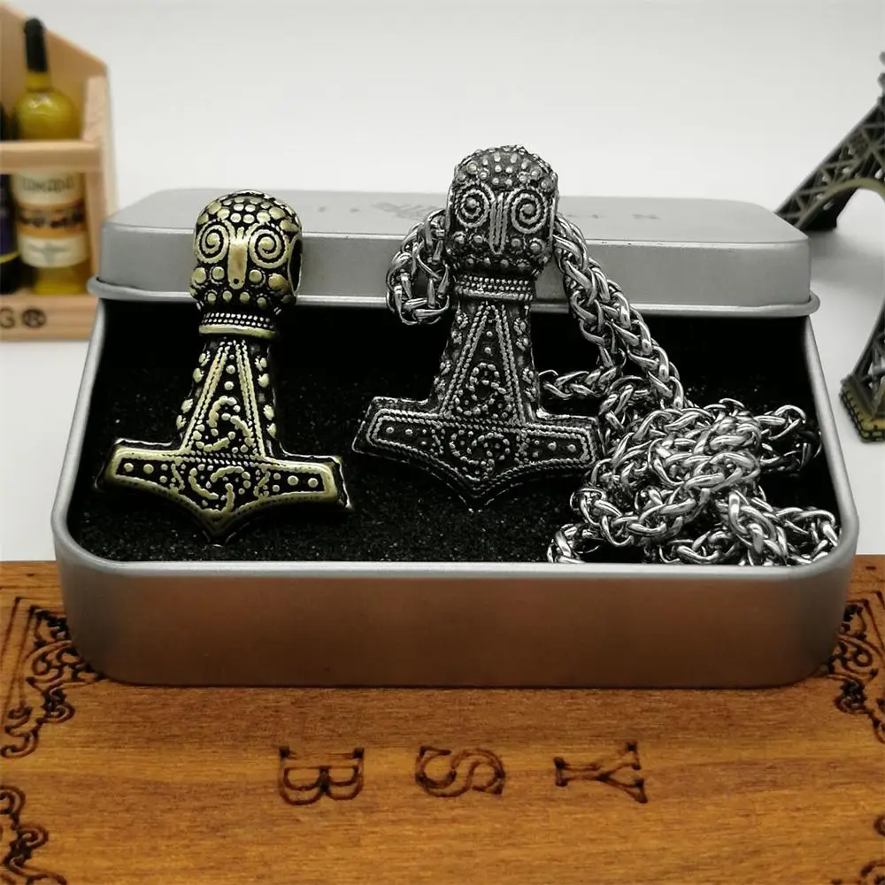 Селтикс Узелок Thor's hammer Norse языческая подвеска Винтажный стиль гламурные