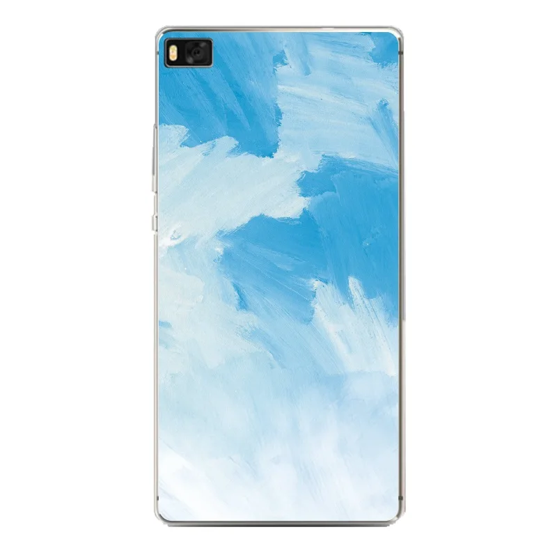Мягкий прозрачный ТПУ чехол для телефона huawei P10plus P8 P9lite honor 3c 4c 6a 7 8 9 5c Флора кошка