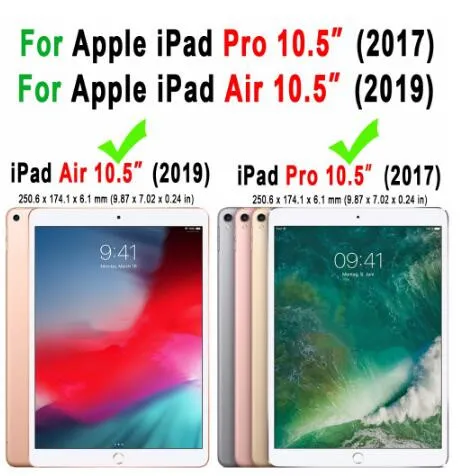 Чехол для iPad Air 3 10 5 дюйма 2019 защитные чехлы чехол планшета из натуральной кожи Apple