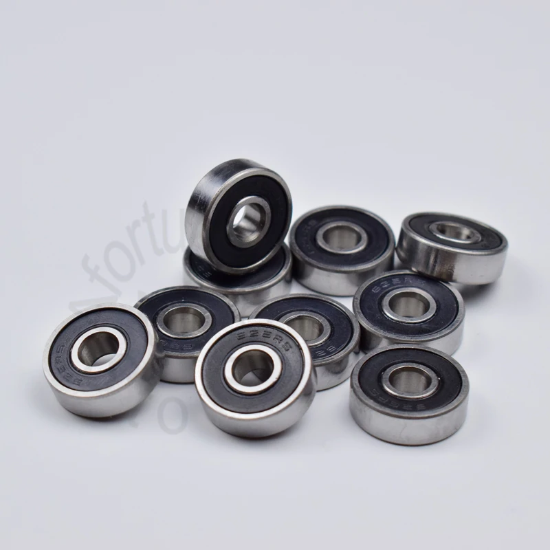 626 626RS 6*19*6(мм) 10 шт. Подшипник ABEC-5 подшипники резиновые герметичные мини подшипники 626 626RS хромированный стальной подшипник