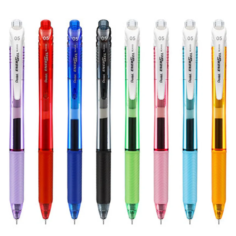 Pentel нейтральная ручка 1 шт. рандомная черная для быстрой сушки осмотра подписи 0 5