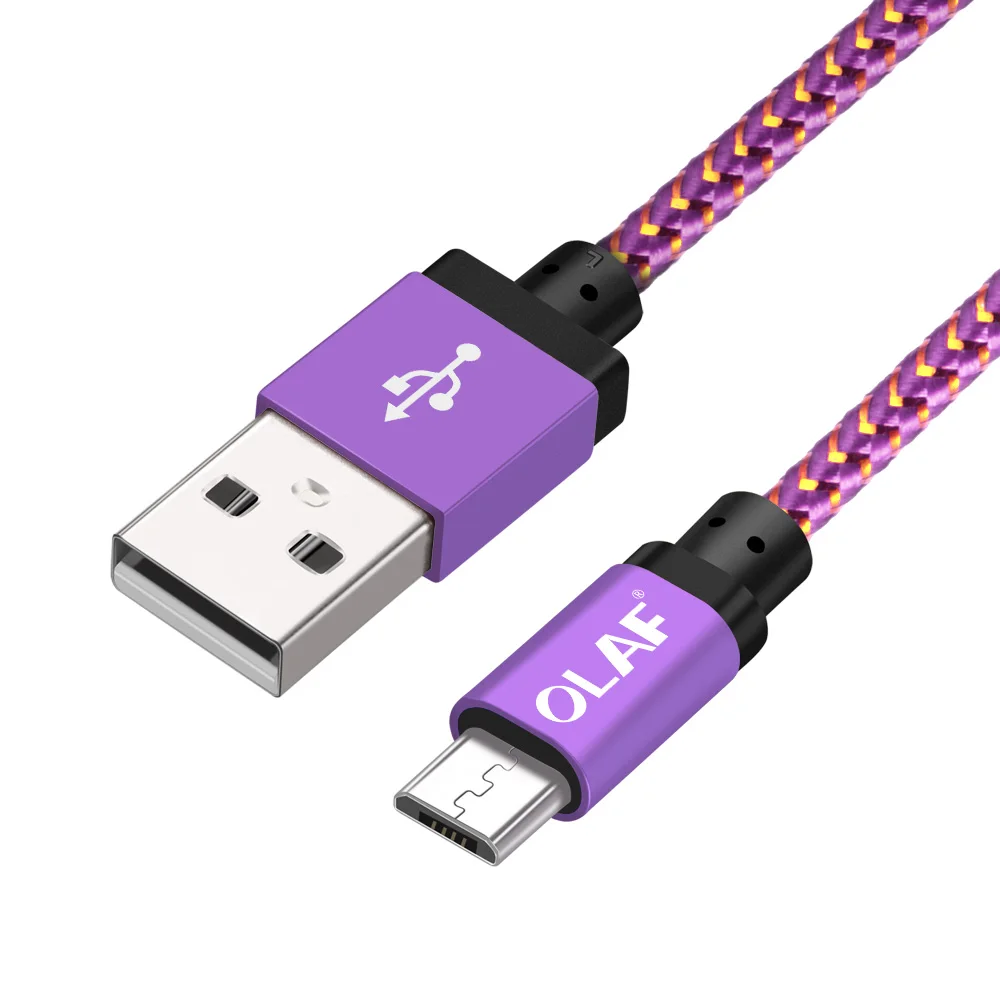 Кабель Micro USB OLAF кабель для быстрой зарядки и синхронизации данных 1 м 2 3 Samsung Huawei