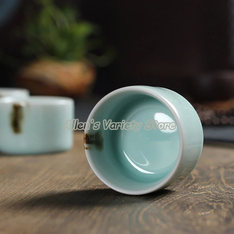 Уникальные элегантные чашки Gaiwan утварь и рисунком кунг фу чайные сервизы из