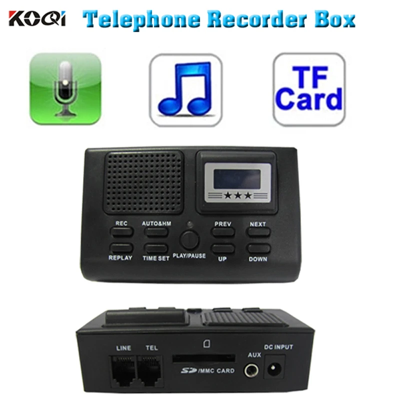 Мини цифровой телефонный звонок ЖК дисплей со слотом для SD карты|digital telephone|telephone