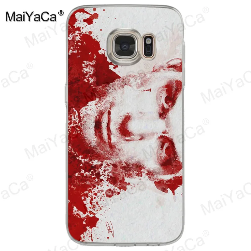 MaiYaCa ТВ шоу Dexter Morgan класса люкс качества прозрачный мягкий для телефона чехол для Samsung Galaxy S8 s7 edge s6 edge plus s5 s9 чехол