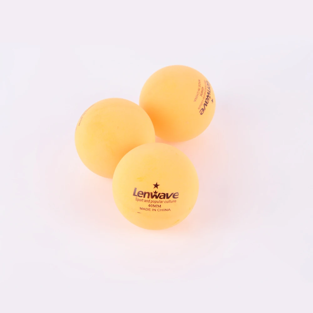 60 шт./компл. пинг-понга Мячи для настольного тенниса одна звезда желтый/белый