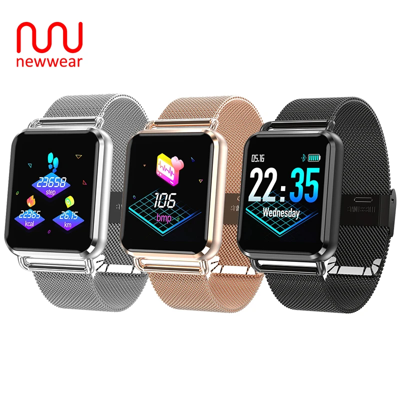 2018 Newwear Q3 Smartwatch Для мужчин женщин динамический дисплей для отображения данных по