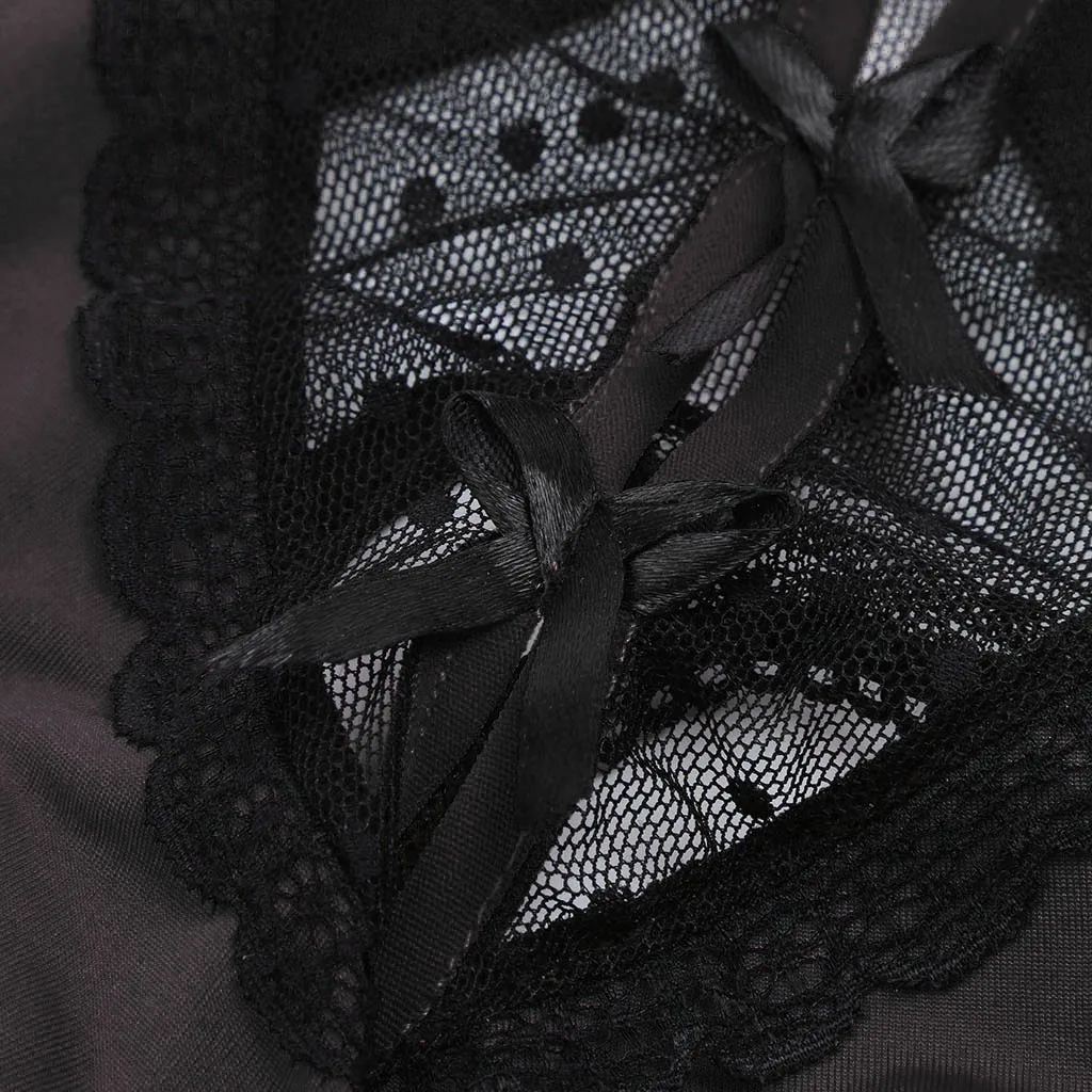 Женское нижнее белье трусики сексуальное кружевные стринги с бантом | Женская