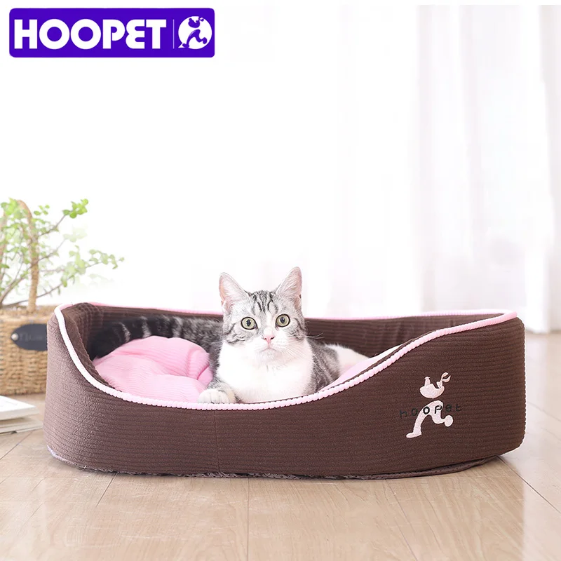 HOOPET щенок кошка собака кровать с двухсторонней диван Подушка Водонепроницаемый