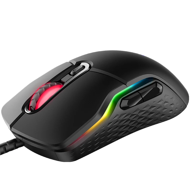 Проводная игровая мышь Rapoo 16000DPI 400IPS ИК оптический датчик настраиваемый чип VT RGB