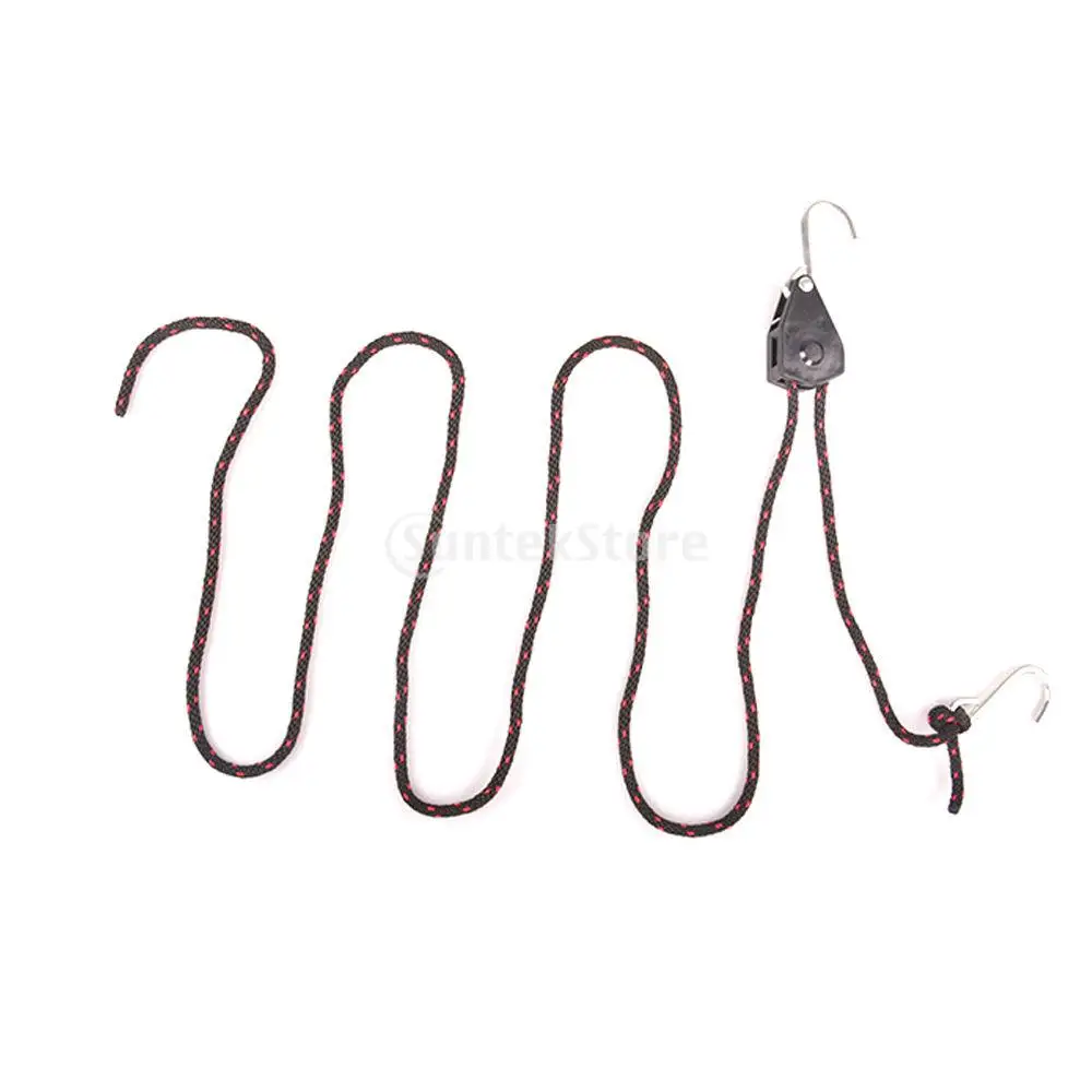 

8ft Black Canoe/Kayak Easy Bow-Stern Tie Down stern strap Accessories