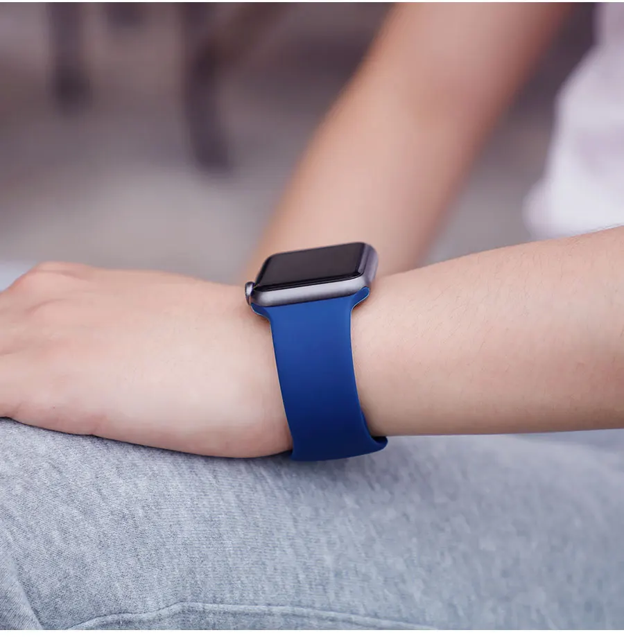 Lbiaodai ремешок для apple watch 4 3 apple watch band apple watch ремешок 44mm 40mm iwatch band 42mm 38mm спортивный силиконовый браслет ремешок для часов ремешки для apple watch 4 3 2 1