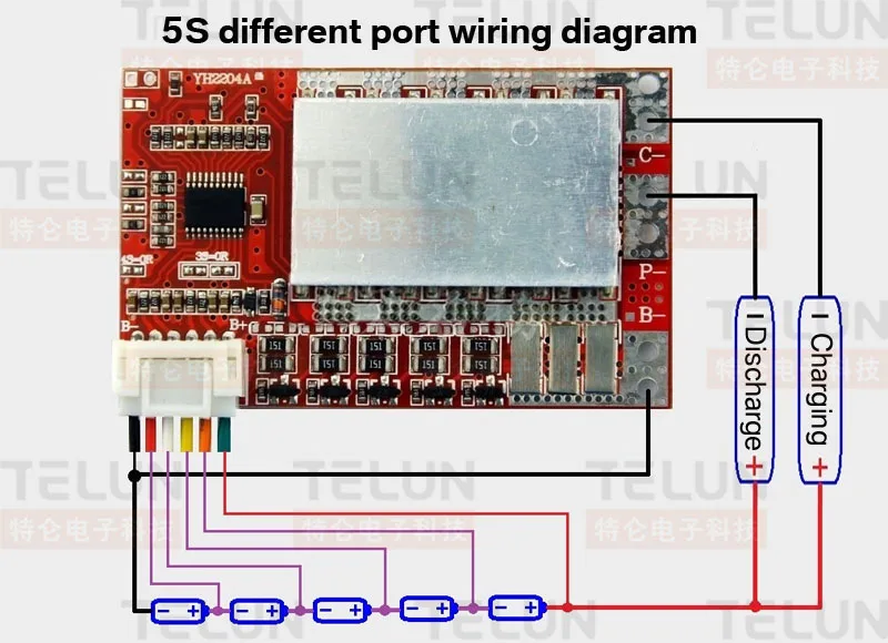 5S 5 струн 50A 3,7 V* 5 18,5 V 21V литиевая батарея Защита от напряжения модуль Защита от солнечной зарядки система баланса BMS