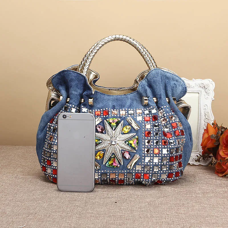 2018 women shoulder messenger bags dinem crossbody bag ladies handbags with Rhinestone female luxury purse | Багаж и сумки