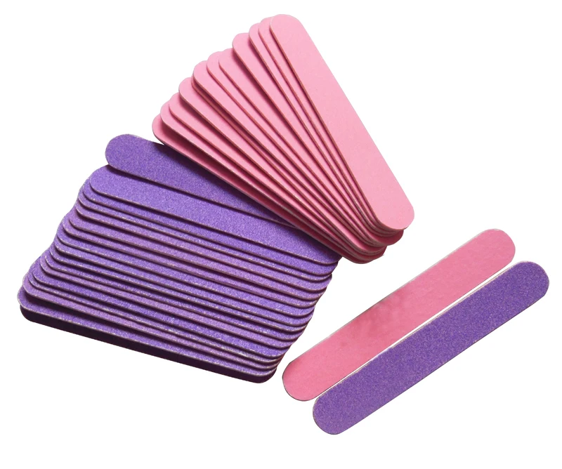 100 шт. мини пилки для ногтей деревянные деревянная доска нарезки 180/180 Маникюр и