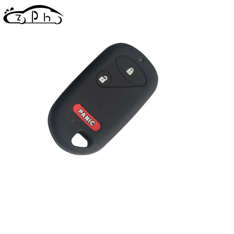 Для Honda Civic 2001-2005 Pilot 2003-2007 LX 2003-2004 3 кнопки силиконовый чехол для автомобильного