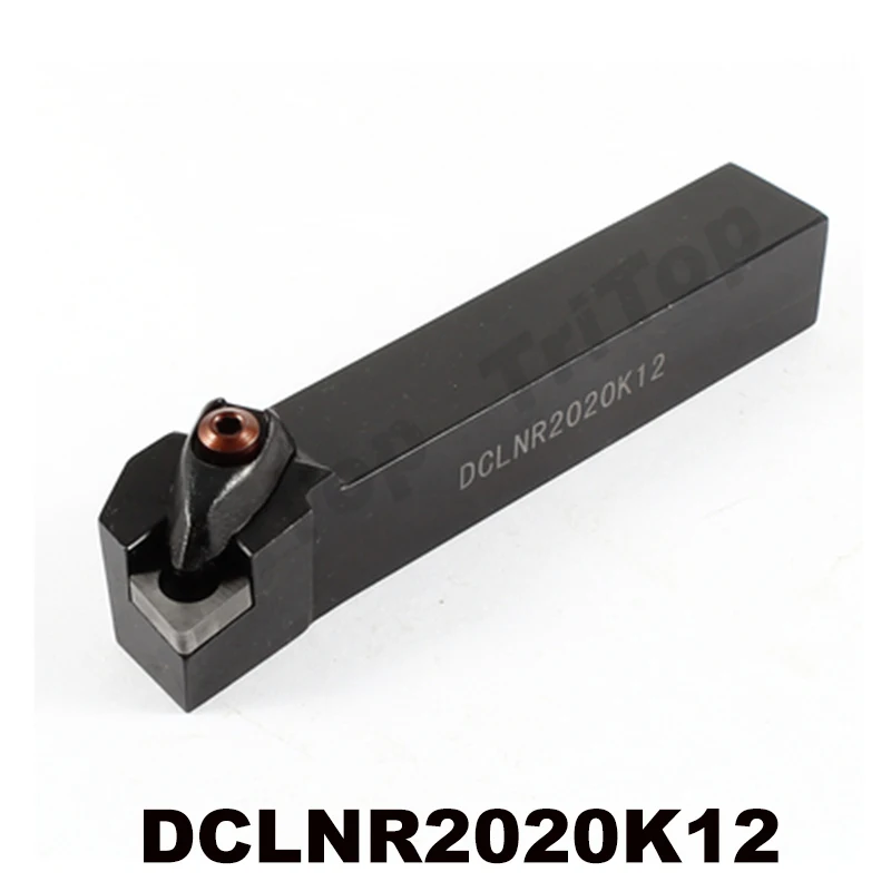 

External turning tool holder DCLNR2020K12 tungsten carbide insert cnc tool shank right hand holder for insert C type 12 size
