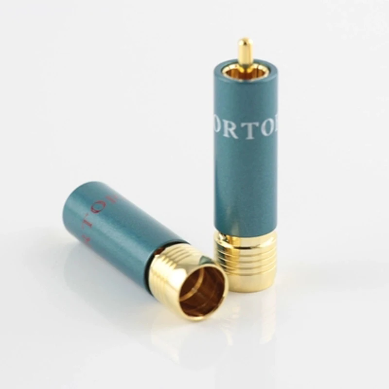 Позолоченный HIFI RCA штекер Hi end Ortofon Reference 8NX Коннекторы|Коннекторы и разъёмы| |