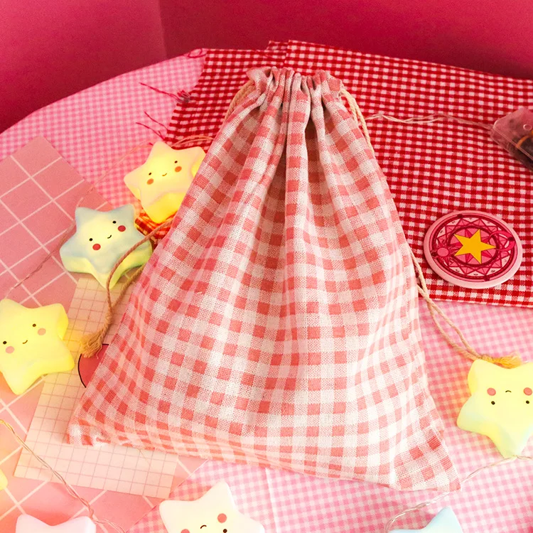 Клетчатая сумка-тоут с тканевым карманом |