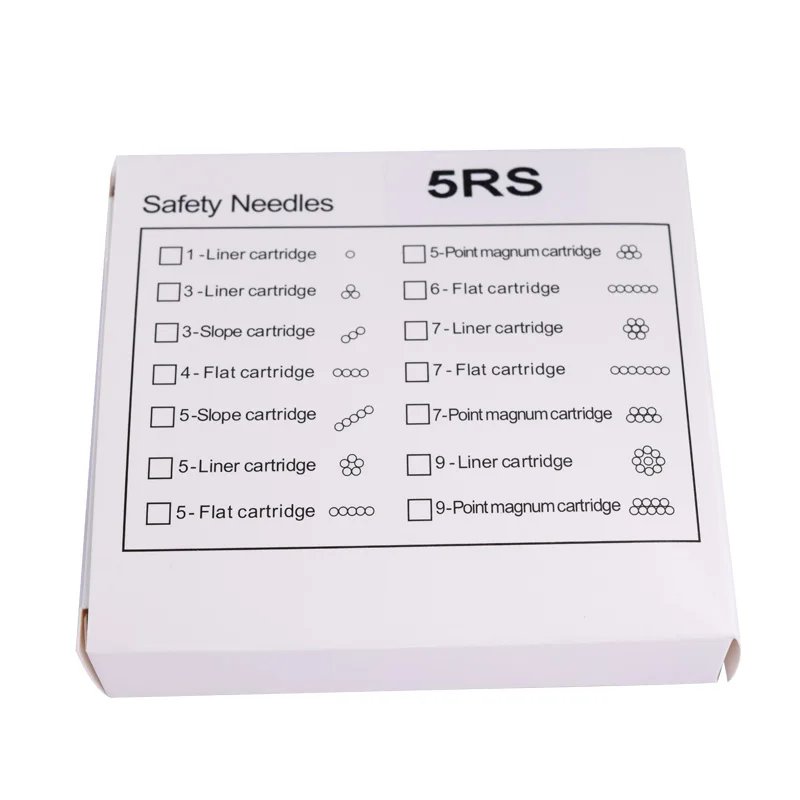 Микроблейдинг тату-иглы для макияжа стерилизованные RS картридж иглы