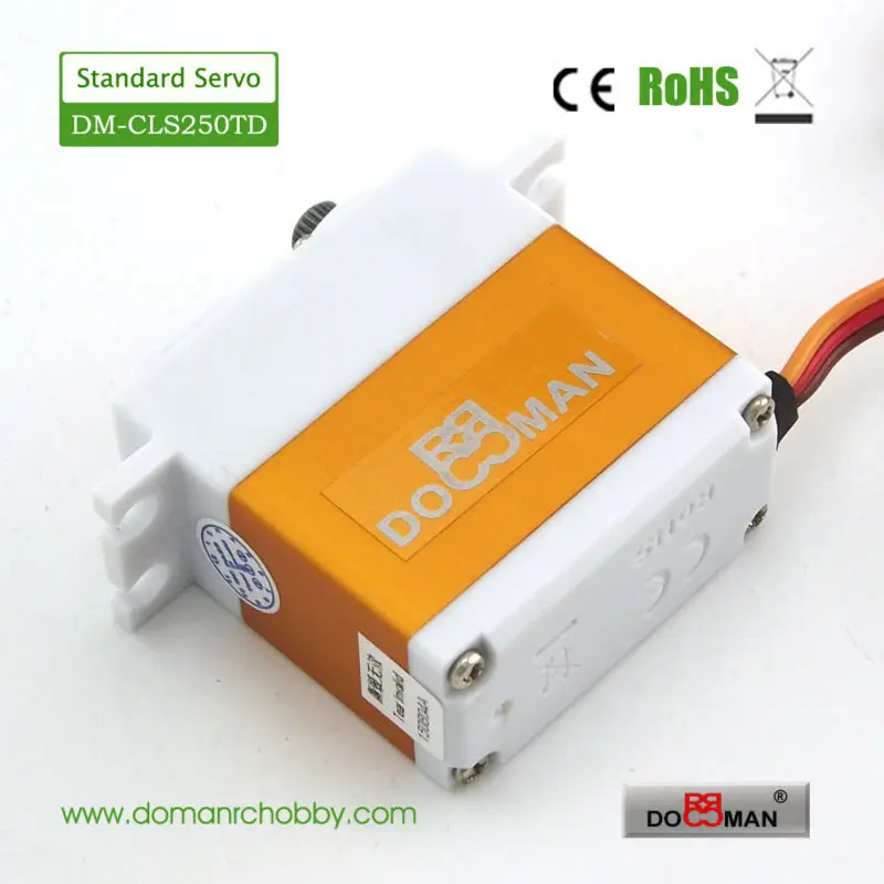 4 шт./лот DM CLS250TD титановый передаточный механизм Coreless 25кг с высоким крутящим