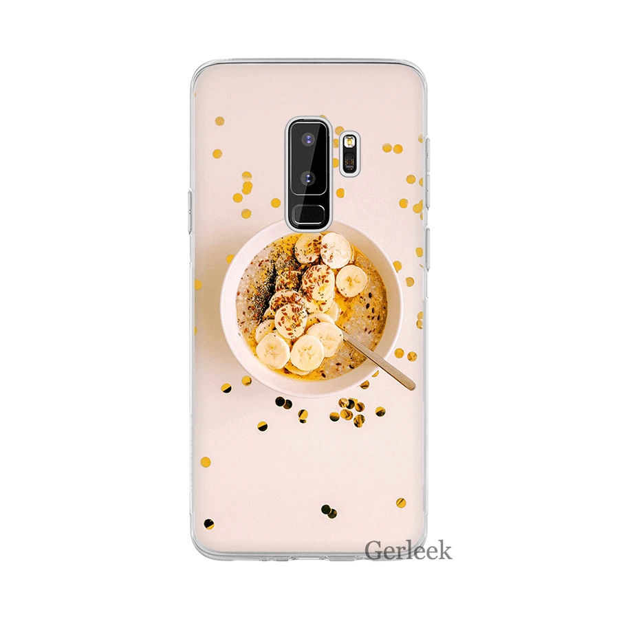 Чехол для телефона Desxz Food Samsung Galaxy A5 A6 A7 A8 A9 J3 J5 J7 Защитная крышка | Мобильные
