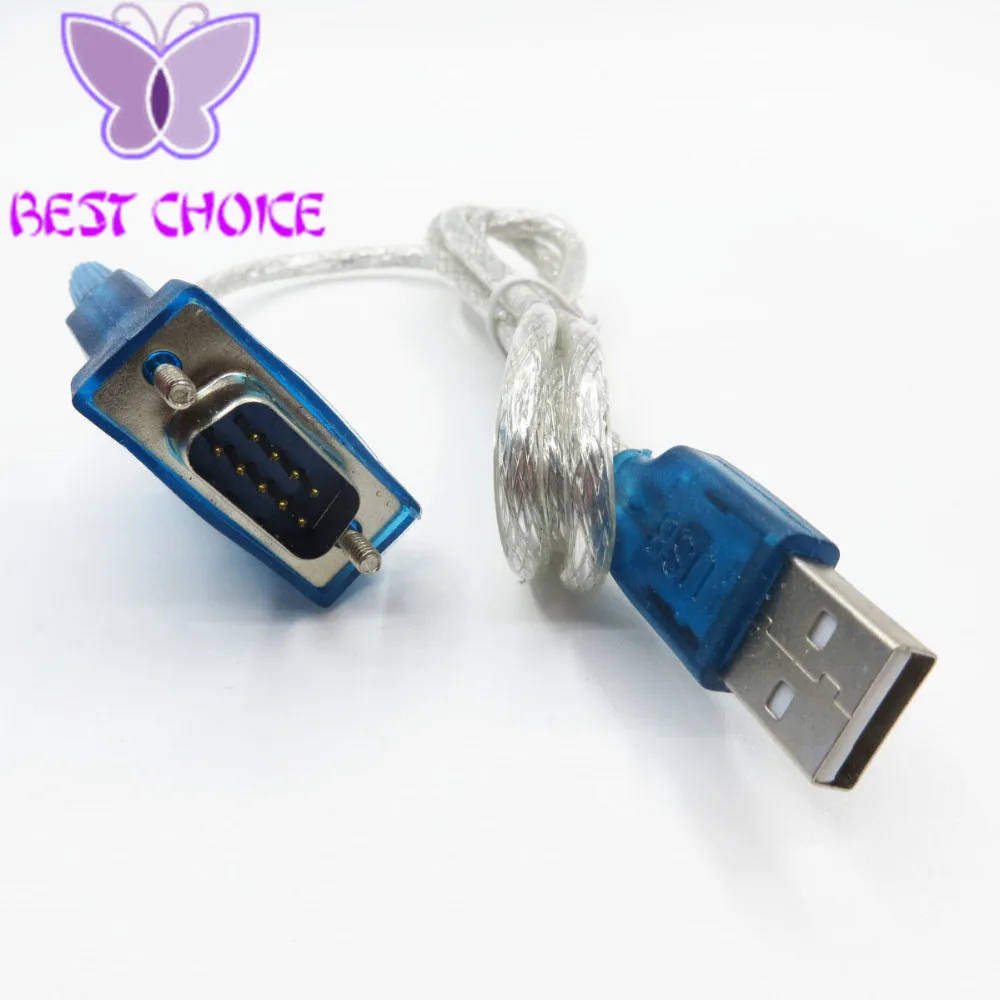Бесплатная доставка! Флэш порт USB к RS232 COM Последовательный КПК 9 контактный кабель