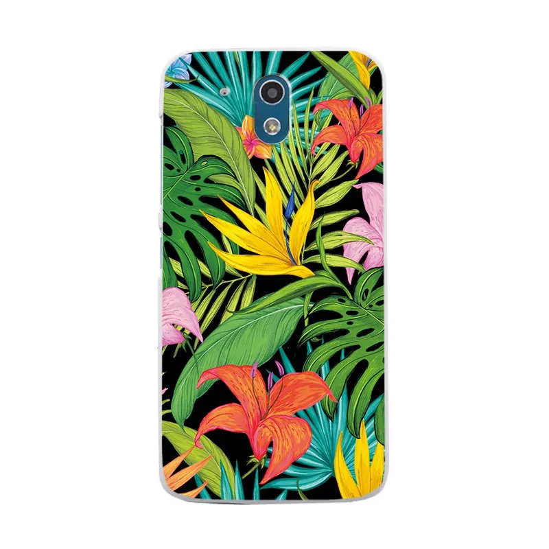 W28 Красивые Чехлы для htc Desire 526 326G, чехлы, Черная оболочка для телефона с сердечками и сердечками для htc 526 526G 326 326G, две sim-карты, сумки с цветами - Цвет: W28