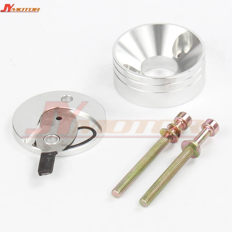 Красный карбюратора воздушный фильтр адаптер Vstack для 2 х тактный 47cc 49cc Мини Мото