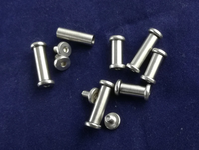 6pcs/lot 0.53&quot (13.5mm) * 5mm Stainless steel Knife Handle Screw Suitable for hole | Дом и сад
