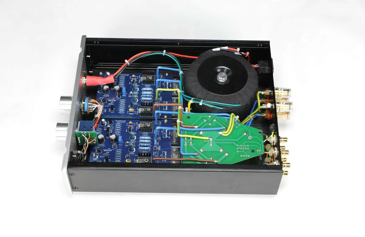 Стереоусилитель DIYERZONE Finished Clone NAIM NAP140 70 Вт + с 3 полосным входом L14 61|Усилители
