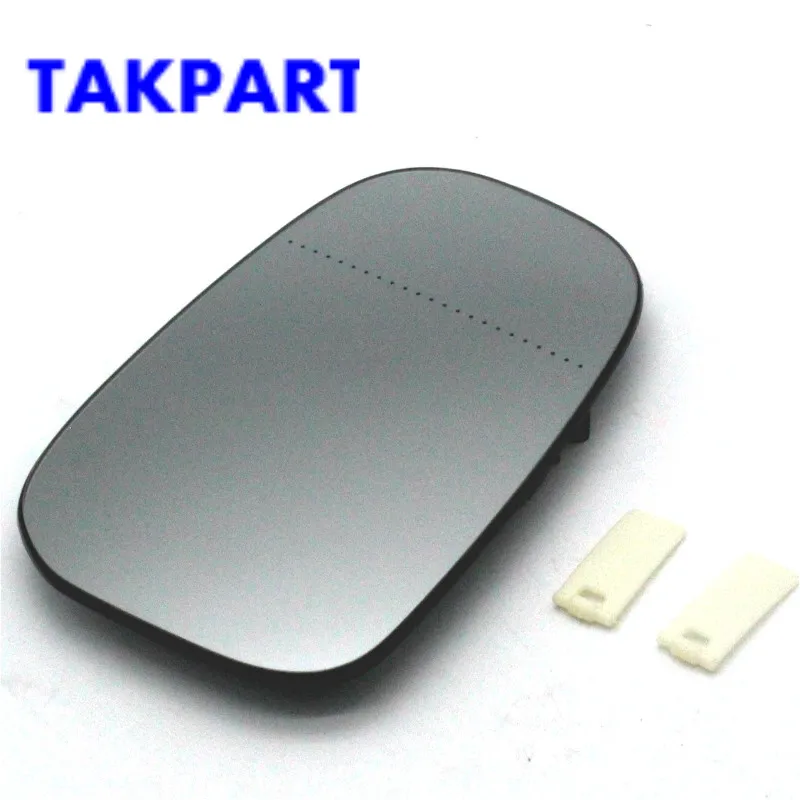 

TAKPART Right/Left Side Heated Door Mirror Glass for Volvo C30 V50 C70 S80 (07-09) 3001-892 / 3001-897