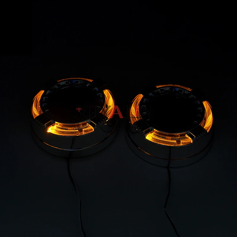 ROYALIN DRL прожекторный объектив кожух для квадроциклов масок 3 0 дюйма белый