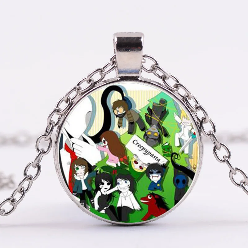 Азиатских аниме крипипаста Цепочки и ожерелья Джефф убийца Clocky Ticci Тоби печатных